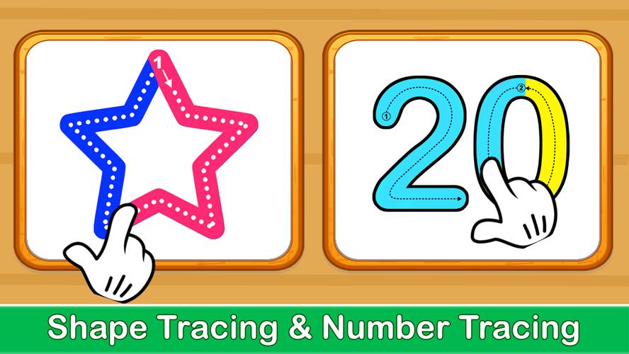 ABCD Kids - Tracing & Phonics Screenshot 1