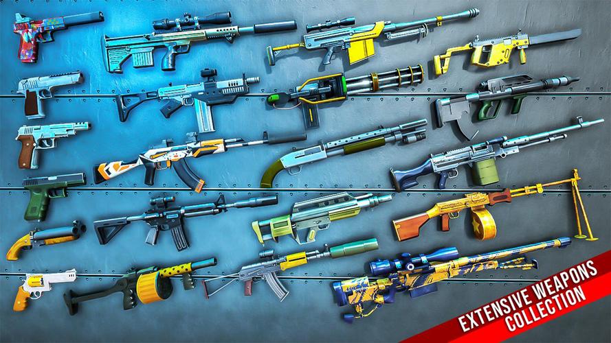 Fps Shooting Strike: Gun Games Schermafbeelding 3