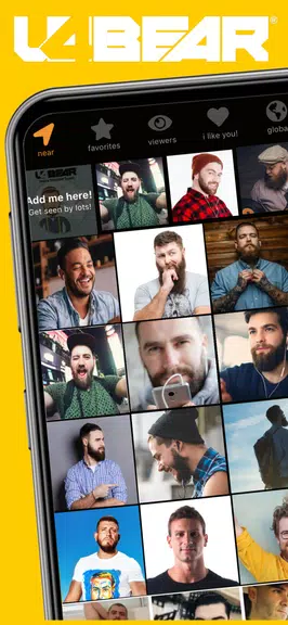 u4Bear: Gay Dating & Chat Скриншот 0