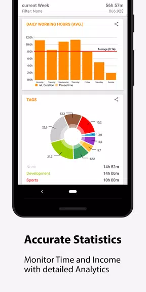 Timesheet - Time Tracker Screenshot 2