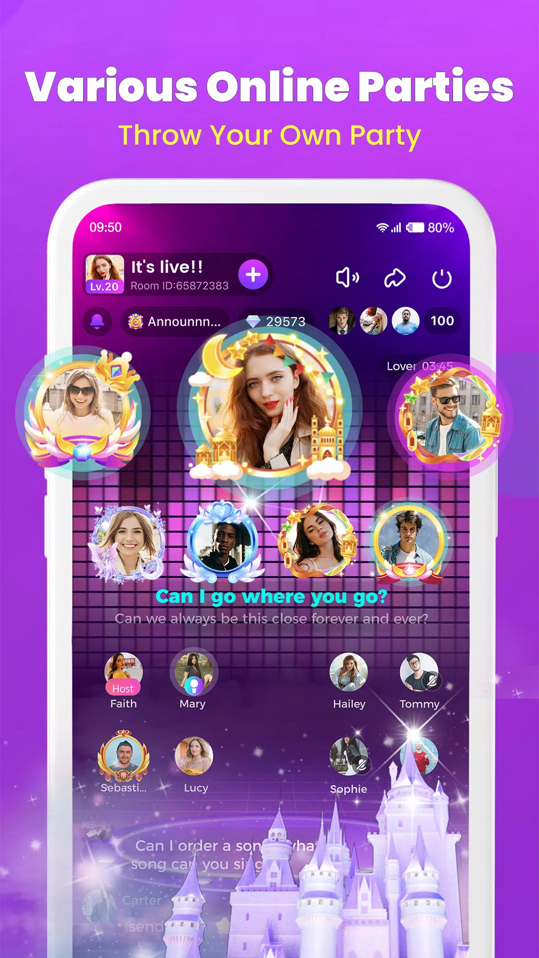 Hiya-Group Voice Chat應用截圖第2張