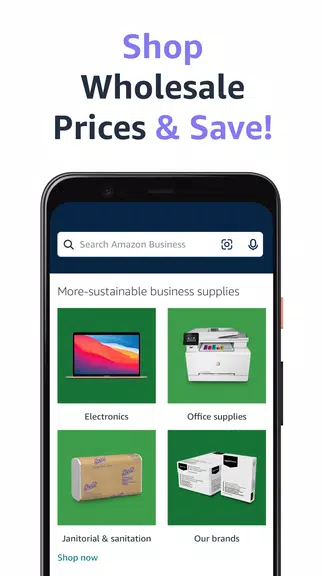 Amazon Business: B2B Shopping स्क्रीनशॉट 0