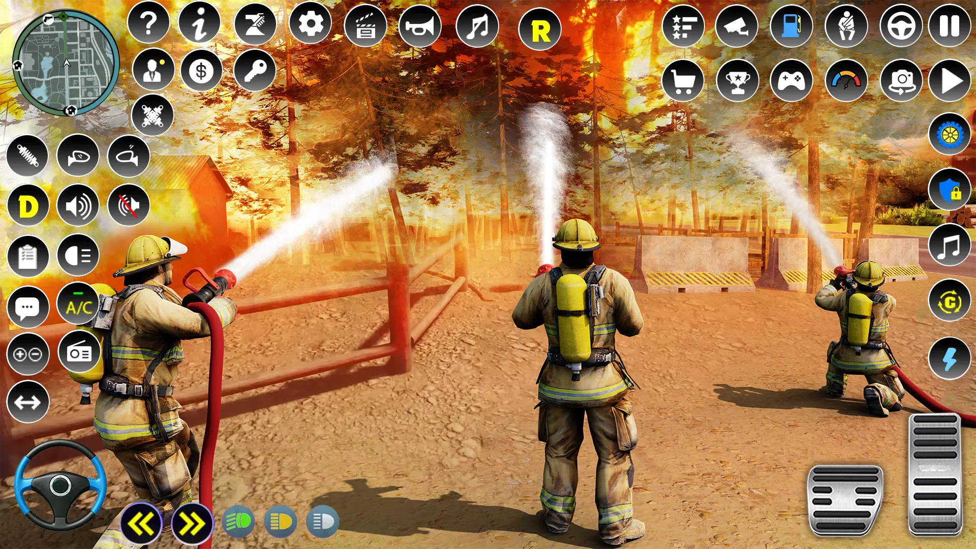 Firefighter :Fire Brigade Game 스크린샷 2