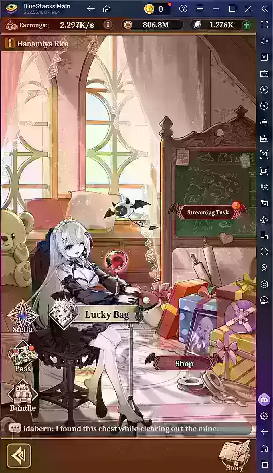 Gameplay snapshot from Isekai Slow Life