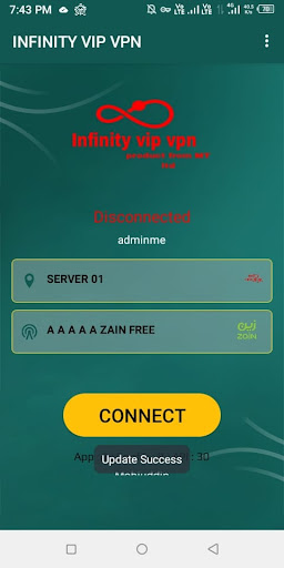 Infinity vip vpn Screenshot 3