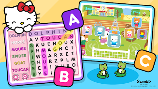 Hello Kitty. Educational Games Tangkapan skrin 2