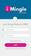 Free dating app - iMingle Social Events Captura de tela 0