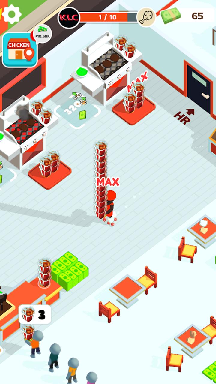 Idle Chicken- Restaurant Games应用截图第1张