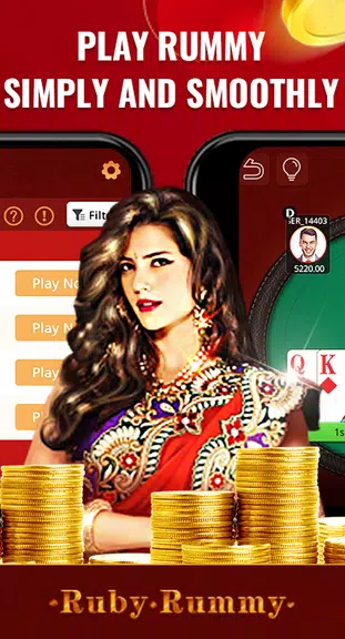 Ruby Rummy Captura de tela 2