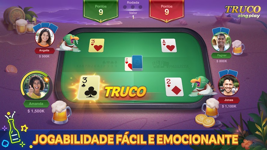 Truco ZingPlay: Jogo de cartas স্ক্রিনশট 1