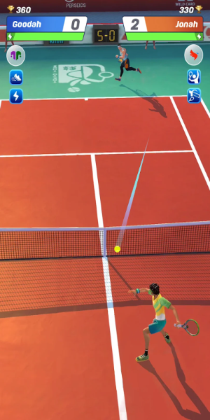 Tennis Clash: Multiplayer Game Schermafbeelding 1
