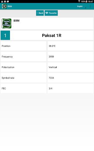 TV Sat Info Pakistan Capture d'écran 0