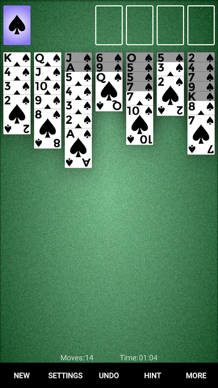 Thoughtful Solitaire ဖန်သားပြင်ဓာတ်ပုံ 2
