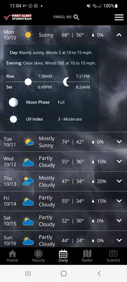 Schermata VNL Weather 1