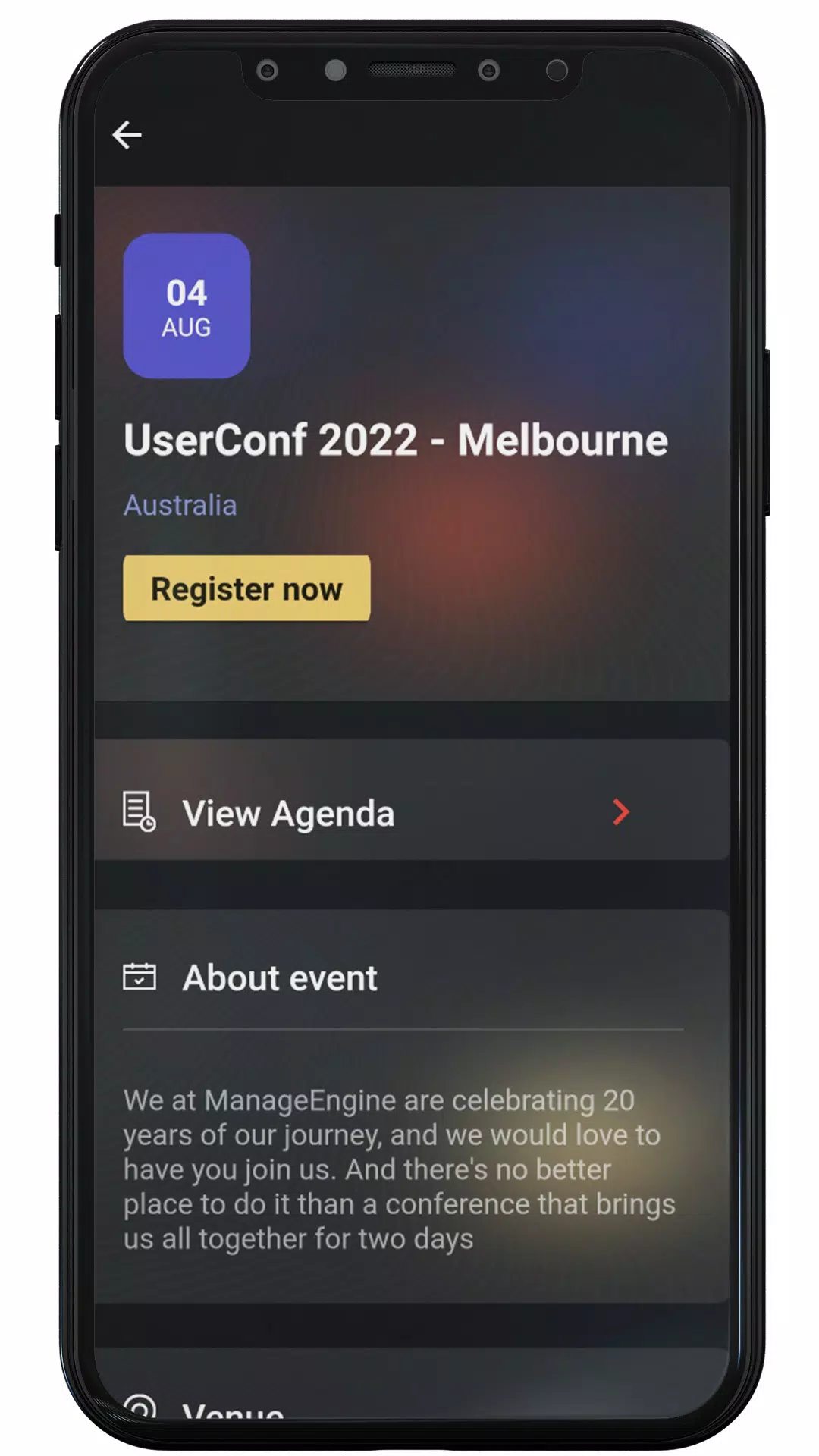 ManageEngine Events Скриншот 3