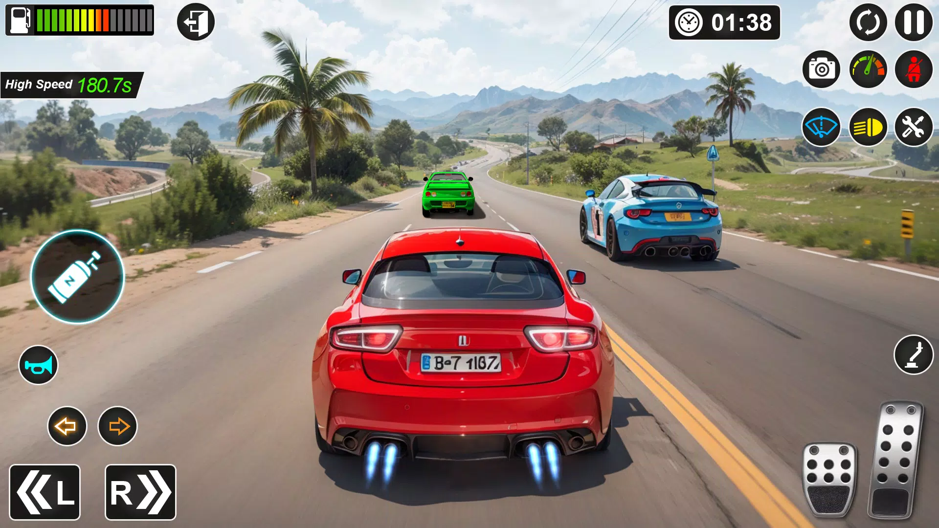 High Speed - Car Racing Game Capture d'écran 2