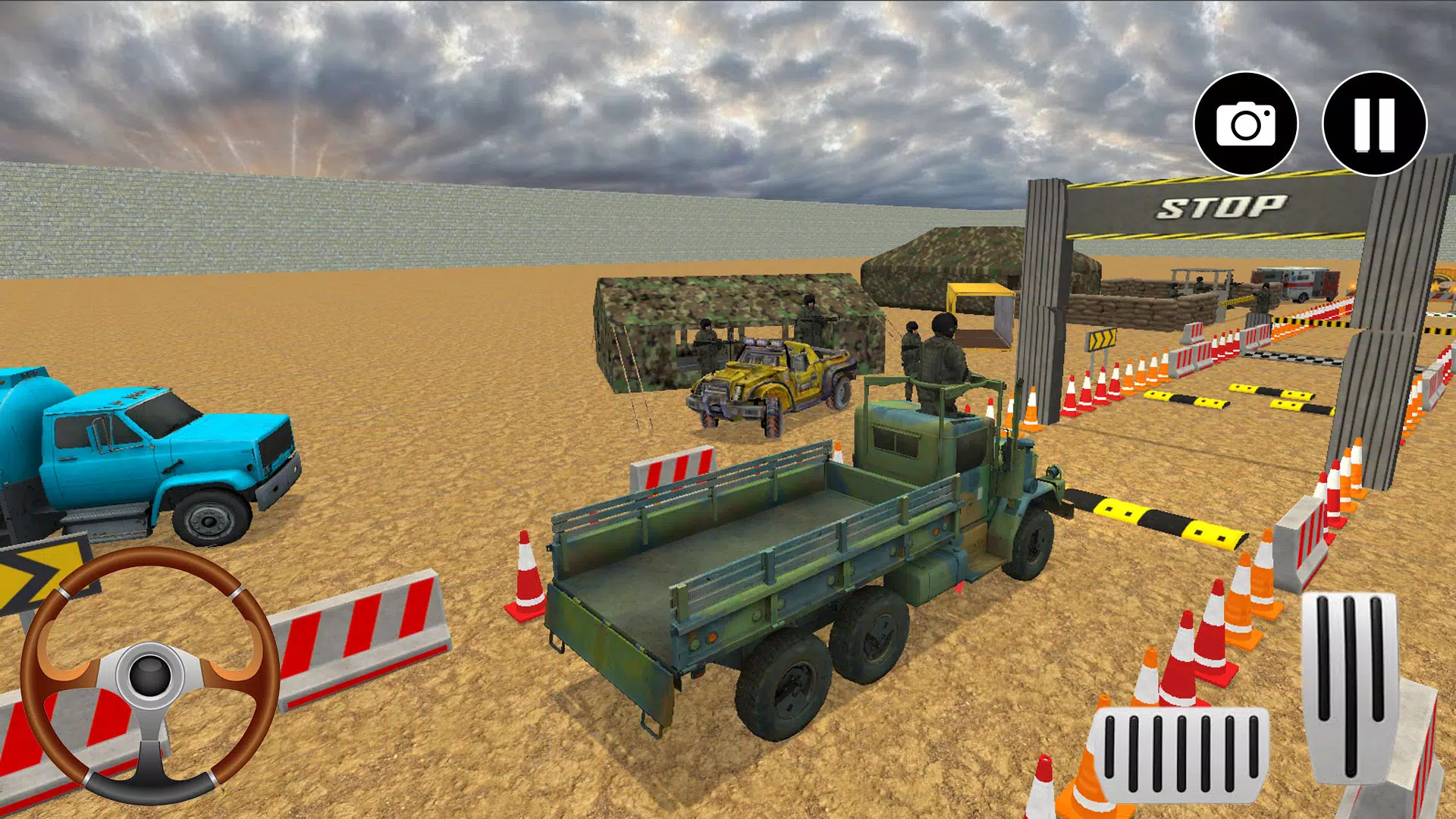 Army Truck Game Simulator 3D应用截图第1张