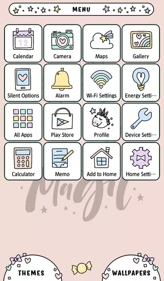 Unicorn Magic Theme應用截圖第1張