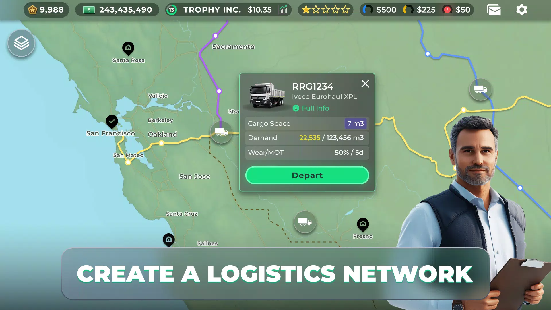 Truck Manager Screenshot 2