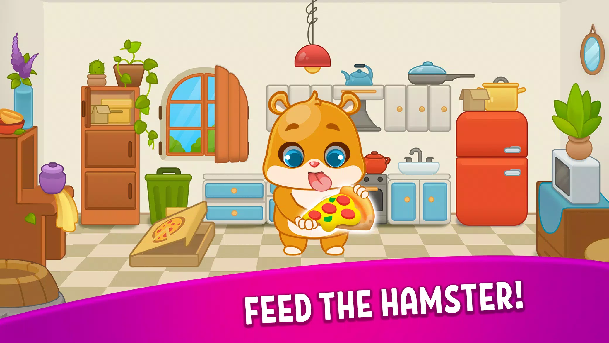 Hamster House: Kids Mini Games Tangkapan skrin 1