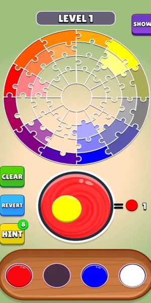 Color Merge Puzzle 스크린샷 2