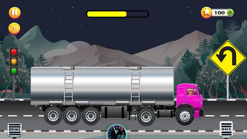 Cargo Truck Driving-Truck Game Zrzut ekranu 1