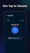 BYTE VPN - One Tap Connect スクリーンショット 0