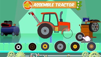 Farm Tractors Dinosaurs Games Ảnh chụp màn hình 2