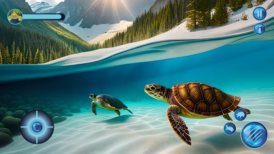 Ocean turtle tortoise Sea Game Capture d'écran 0