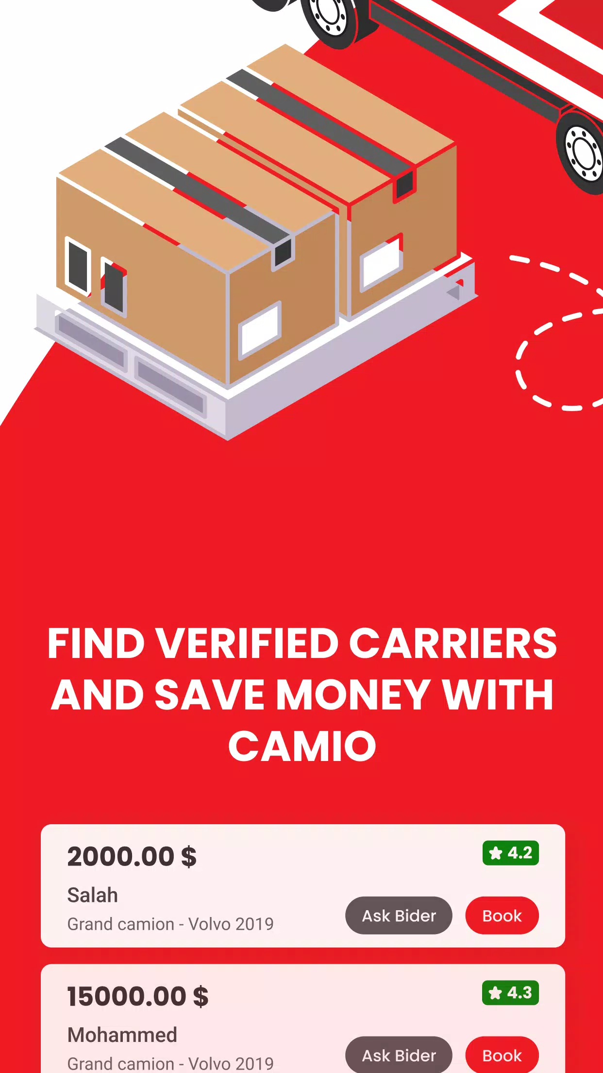 CAMIO – Transport Marchandise ภาพหน้าจอ 1