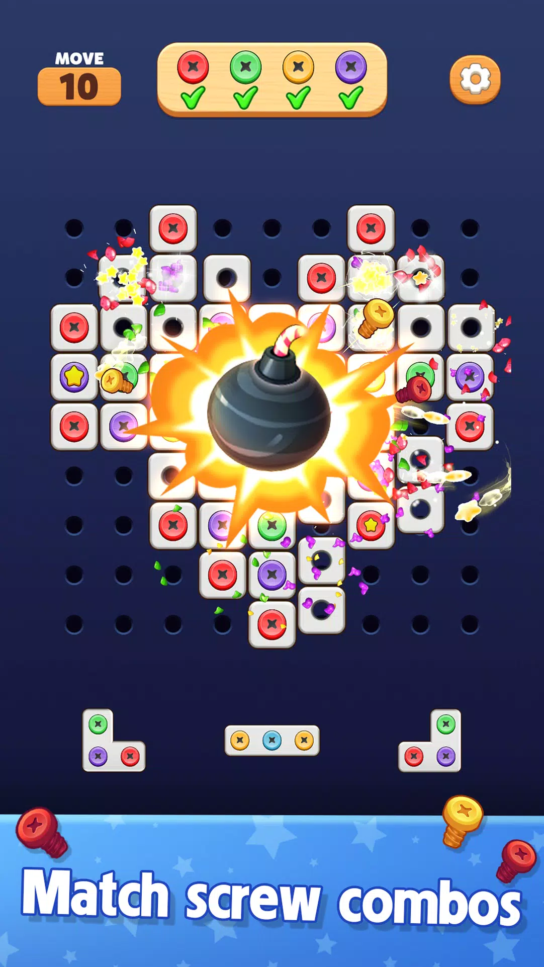 Screw Blast: Match The Bolts 스크린샷 3