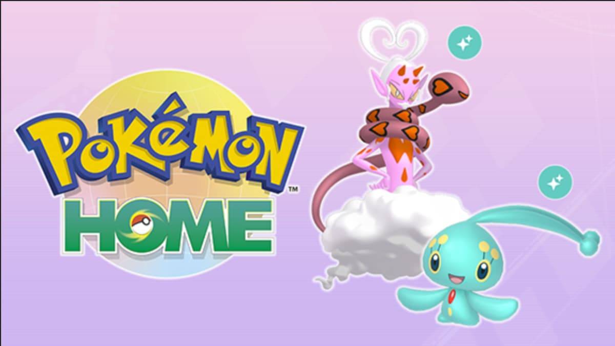 Hoe je glanzende meloetetta, glanzende manafie en glanzende enamorus kunt krijgen in Pokémon Home