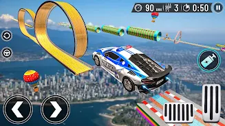 Schermata Car Games: Stunts Car Racing 2