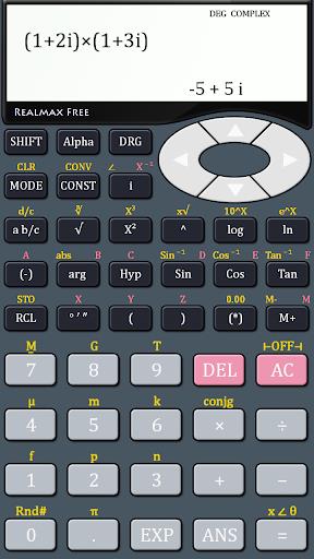 RealMax Scientific Calculator Schermafbeelding 2