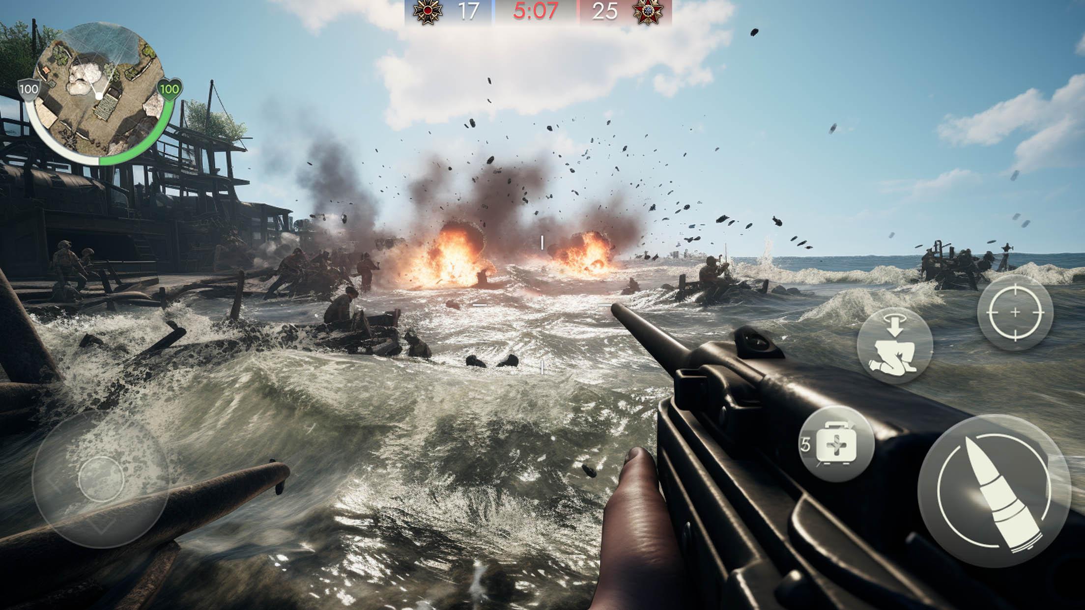 WW2 Frontline 1942: War Game Captura de pantalla 2