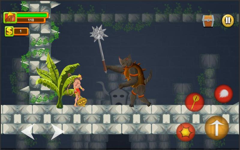 Hanuman Adventure Indian game Скриншот 3