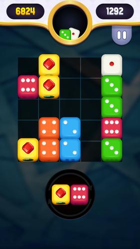 Merge Block: Dice Puzzle Capture d'écran 0