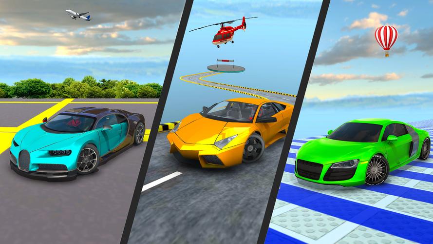 GT Car Stunt : Ramp Car Stunts स्क्रीनशॉट 3
