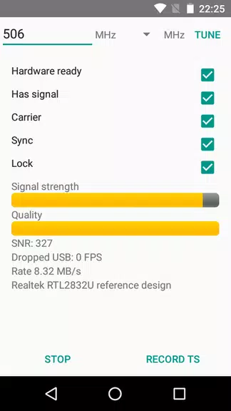 DVB-T Driver スクリーンショット 1