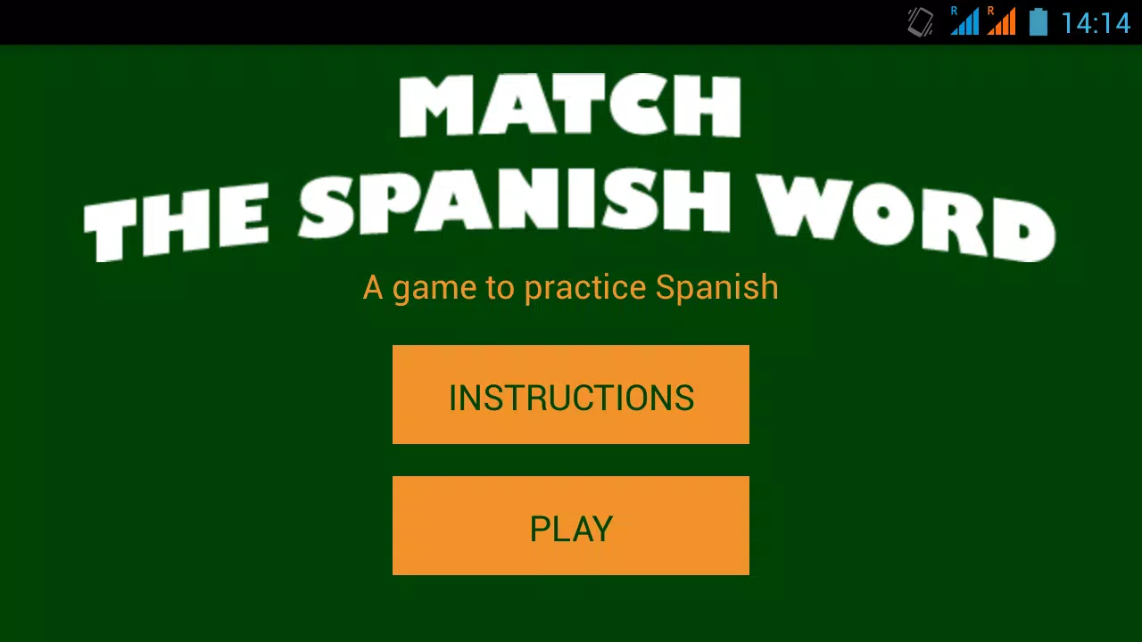 Match the Spanish Word Tangkapan skrin 0