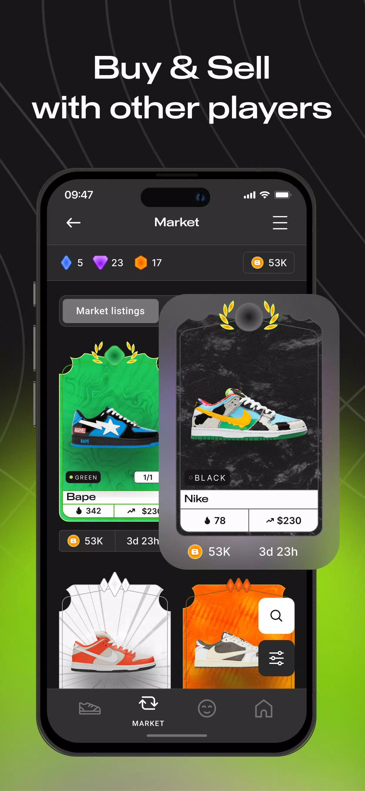 Boxed Up: Sneaker Card Game应用截图第2张