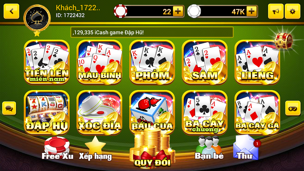 game beat thuong - Xgame Screenshot 0