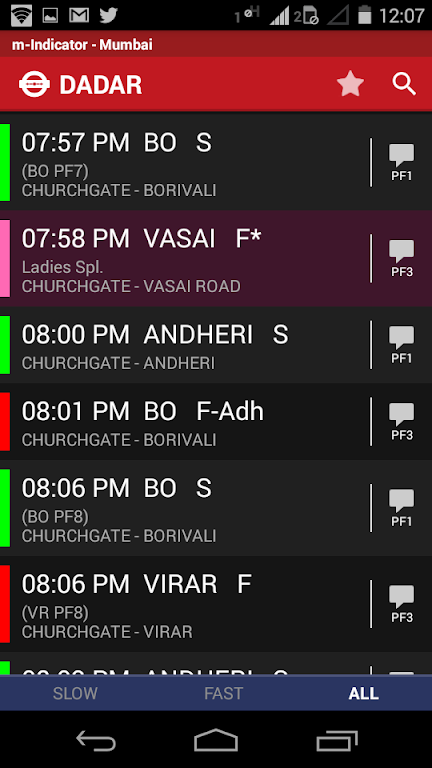 m-Indicator: Mumbai Local Screenshot 3