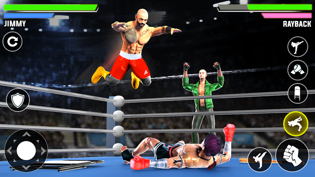 Real Wrestling Arena Fight 3D Captura de pantalla 3