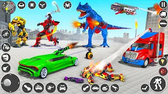 Robot Game Mobil pmk Car Games 스크린샷 3