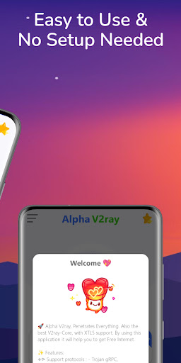 Alpha V2ray - Tunnel VPN স্ক্রিনশট 1