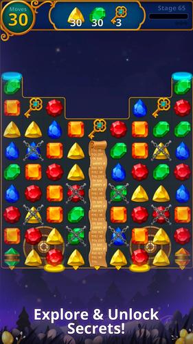 Jewels Magic: Mystery Match3 Screenshot 2