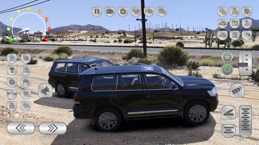 Luxury Land Cruiser Sand Drive Скриншот 3