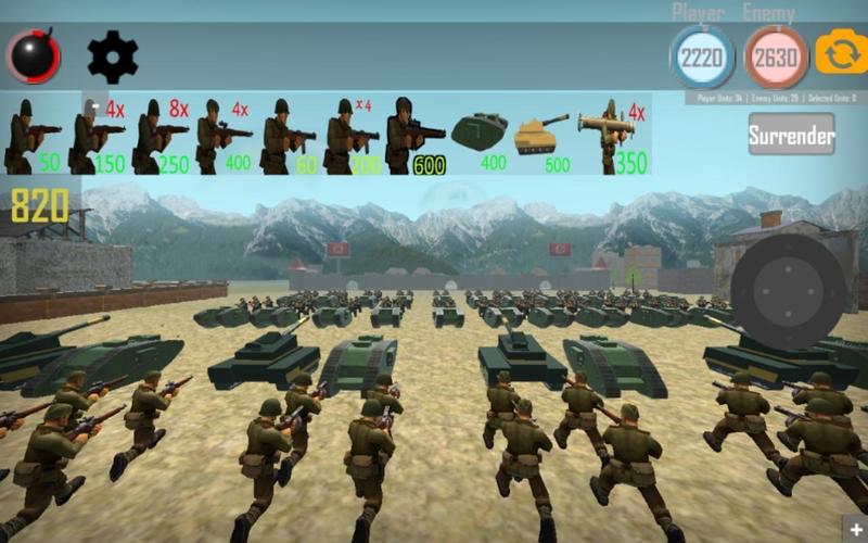 WORLD WAR II: SOVIET WARS RTS Schermafbeelding 3