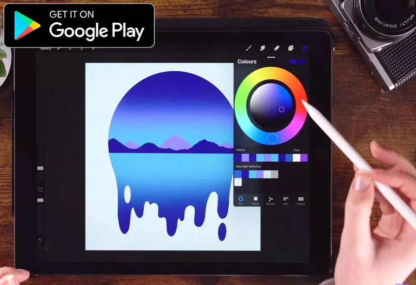 New Procreate Free Painting Guide ဖန်သားပြင်ဓာတ်ပုံ 0